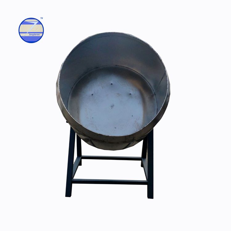 Original Drum Fried Food Potato Chips Snacks Seasoning Mixer Machine / Peanut Flavoring Coating Machine
