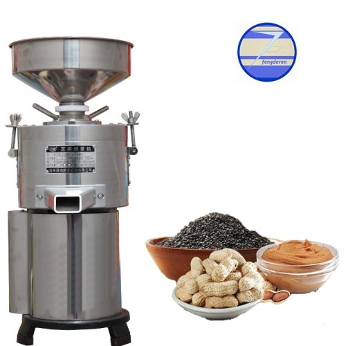 New Upgrade Commercial Peanut Butter Sesame Paste Nut Kernels Grinding Machine